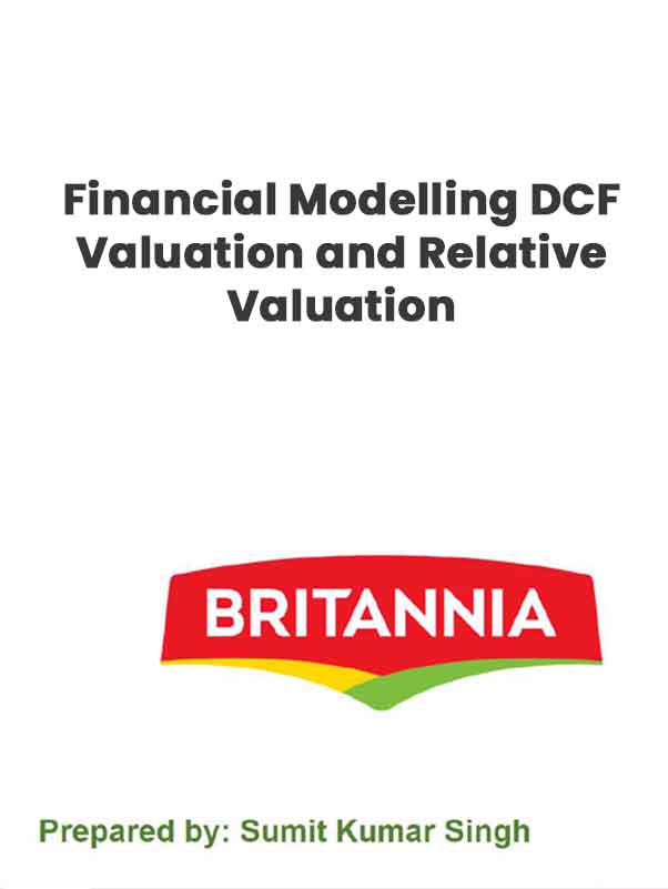 Financial Modelling DCF Valuation and Relative Valuation