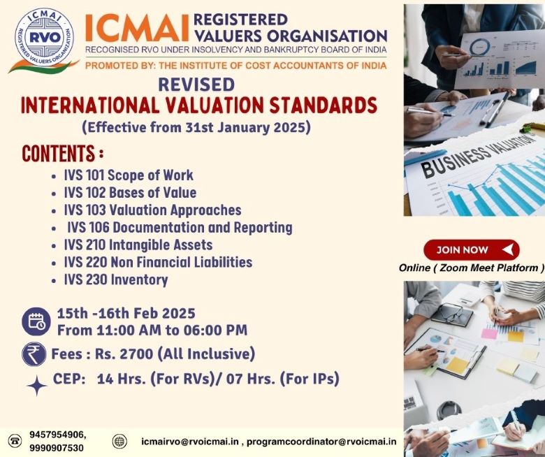 Revised International Valuation Standards