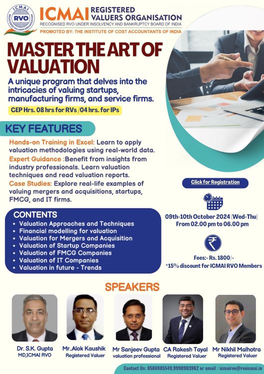 Master the Art of Valuation